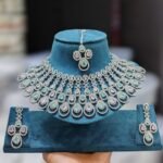Diamond Cut Necklace Set with Earring - Image 9