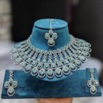 Diamond Cut Necklace Set with Earring - Image 5