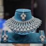 Diamond Cut Necklace Set with Earring - Image 3